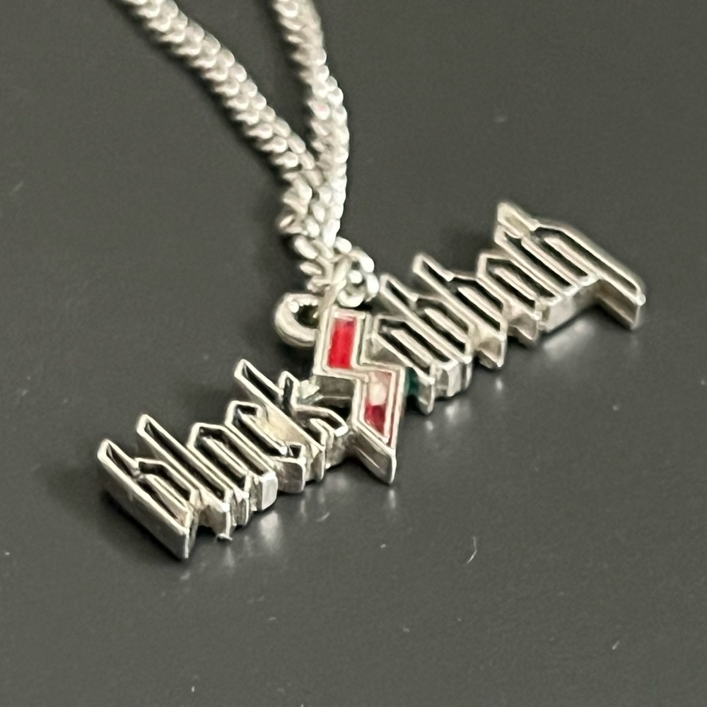 Vintage Black Sabbath necklace